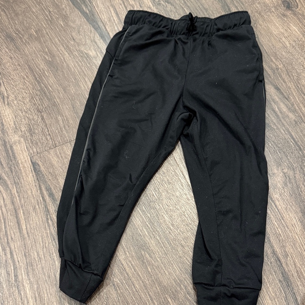 4T Kids Black Jogger, gray fleece and Denim Pants